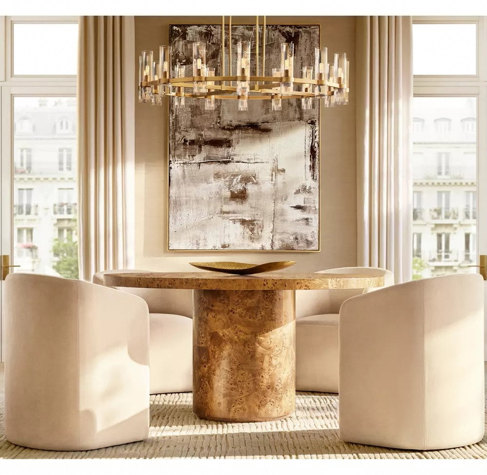 Ravelle Round Chandelier 48"