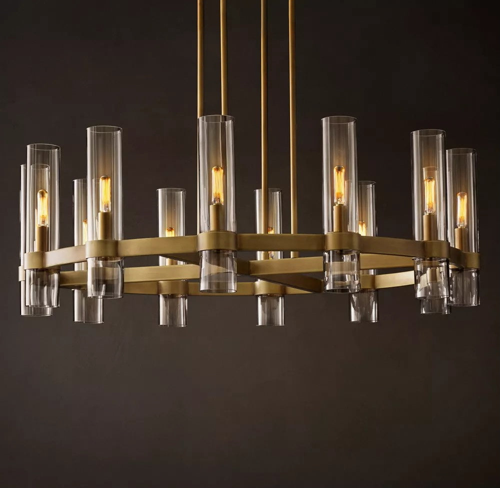 Ravelle Round Chandelier 60"