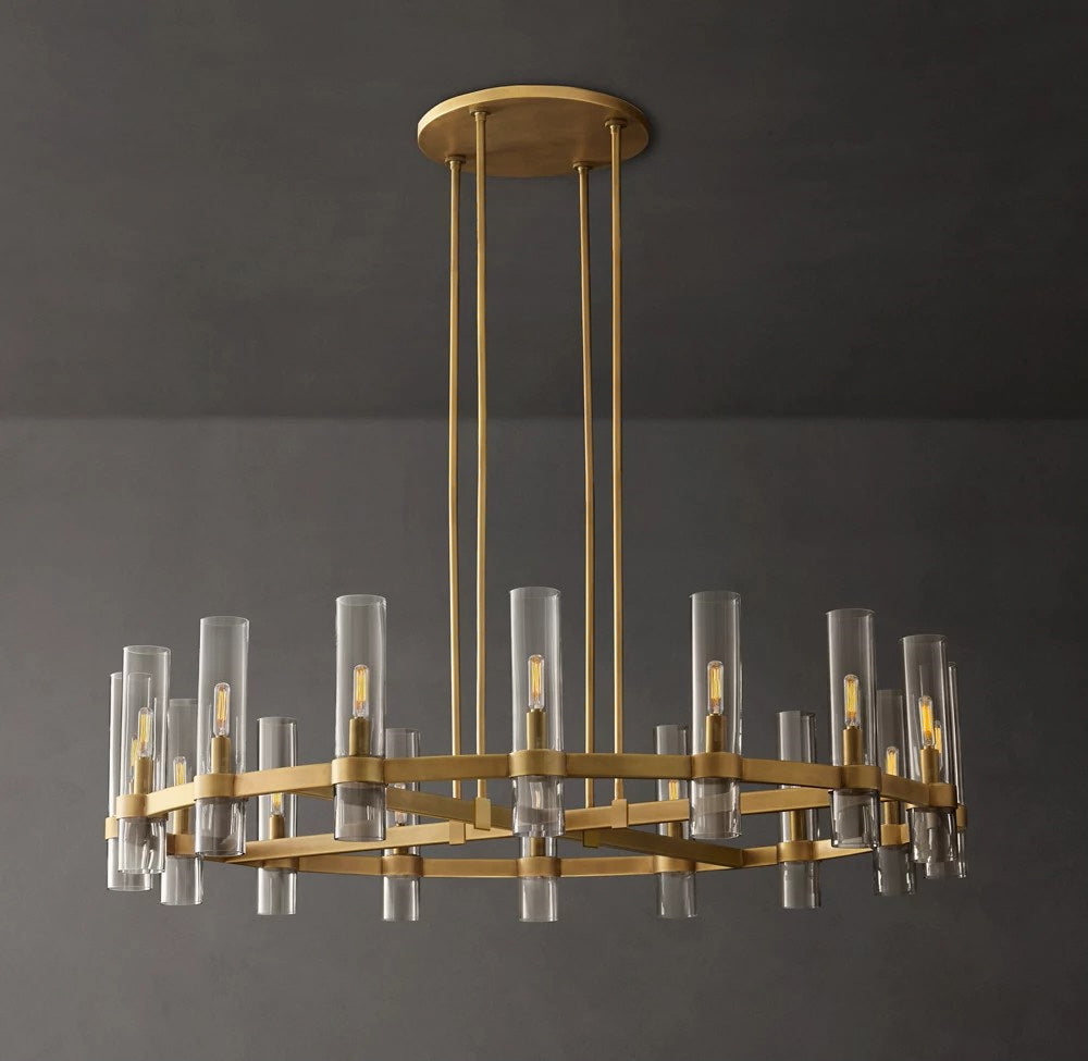 Ravelle Round Chandelier 48"