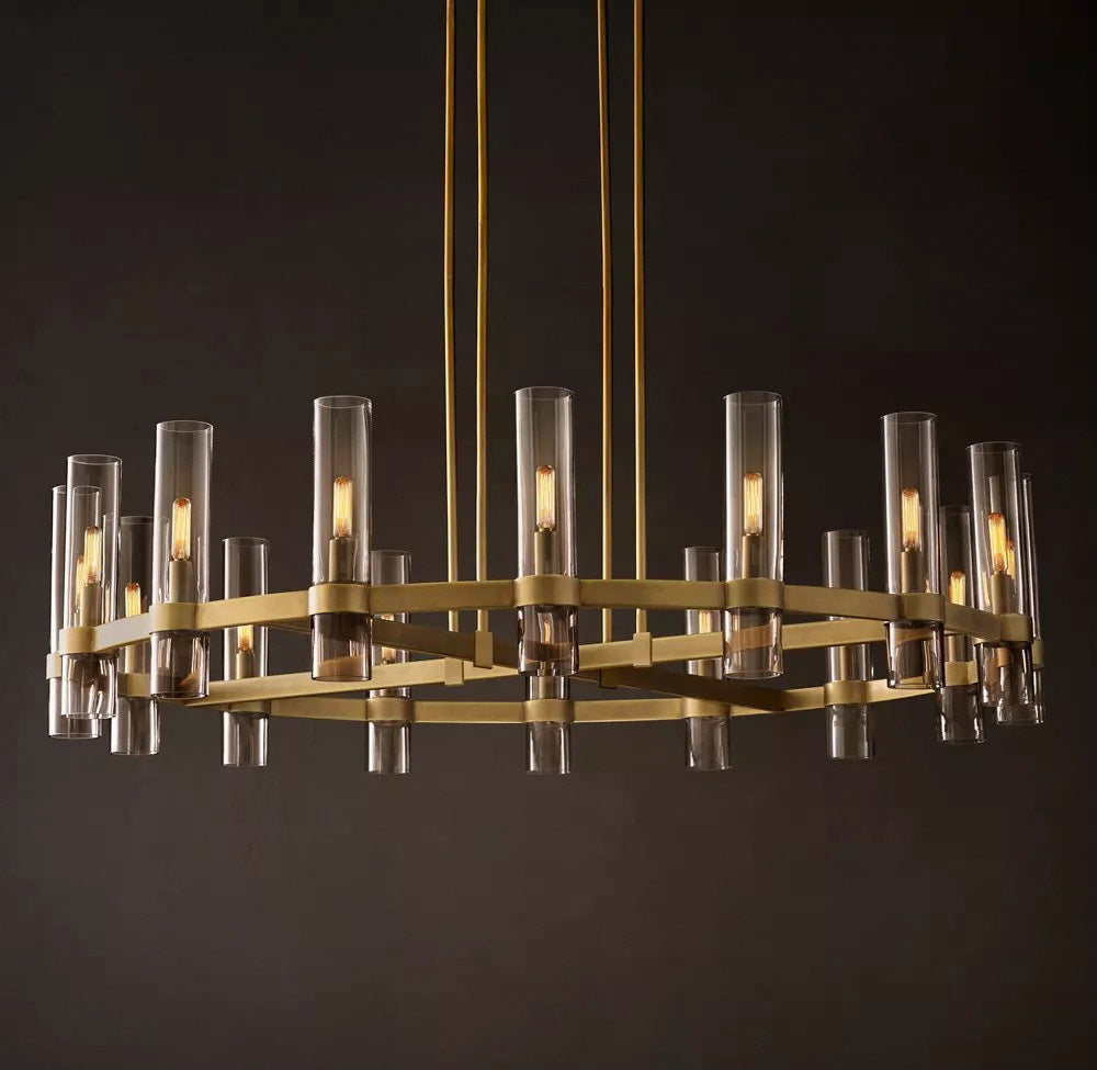 Ravelle Round Chandelier 60"