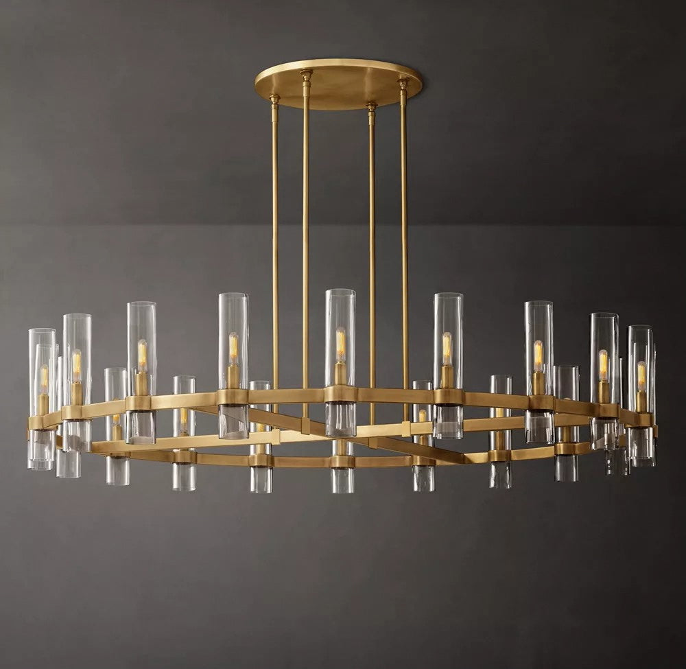 Ravelle Round Chandelier 60"
