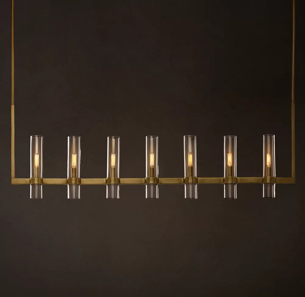 Ravelle Linear Chandelier  71"