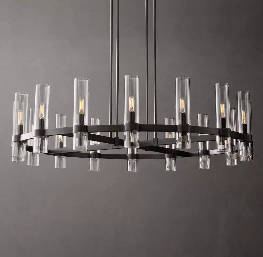 Ravelle Round Chandelier 48"