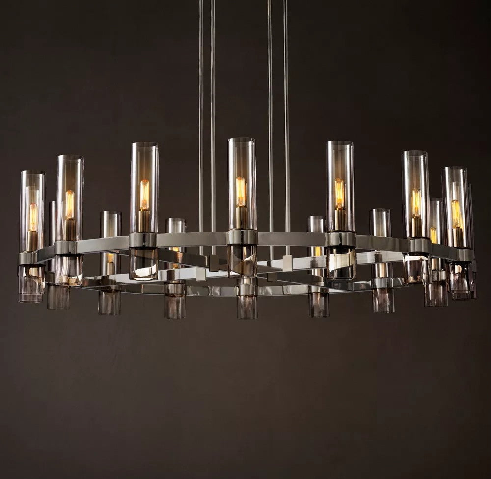 Ravelle Round Chandelier 48"