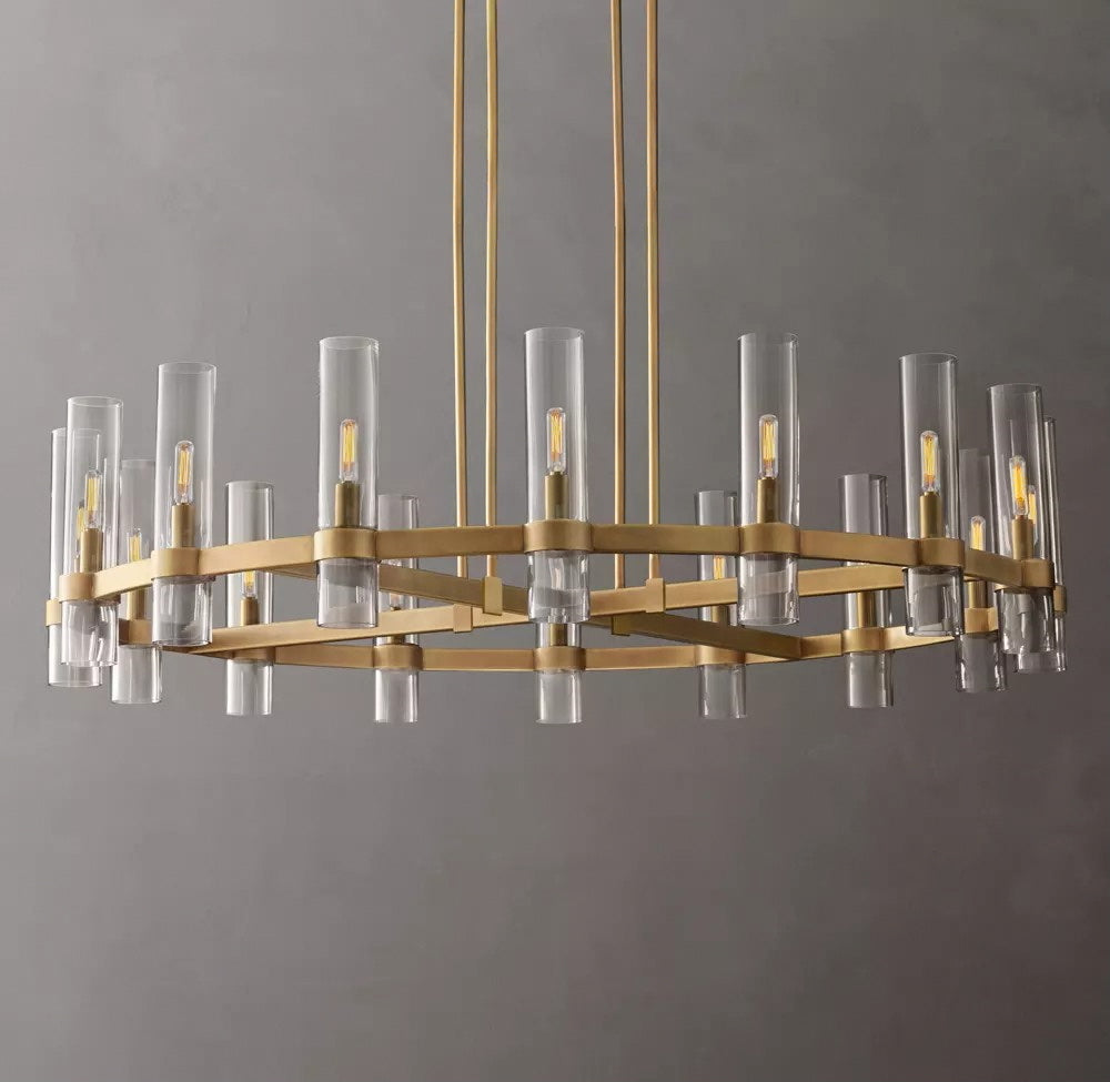 Ravelle Round Chandelier 48"