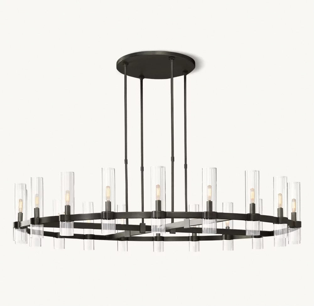 Ravelle Round Chandelier 60"