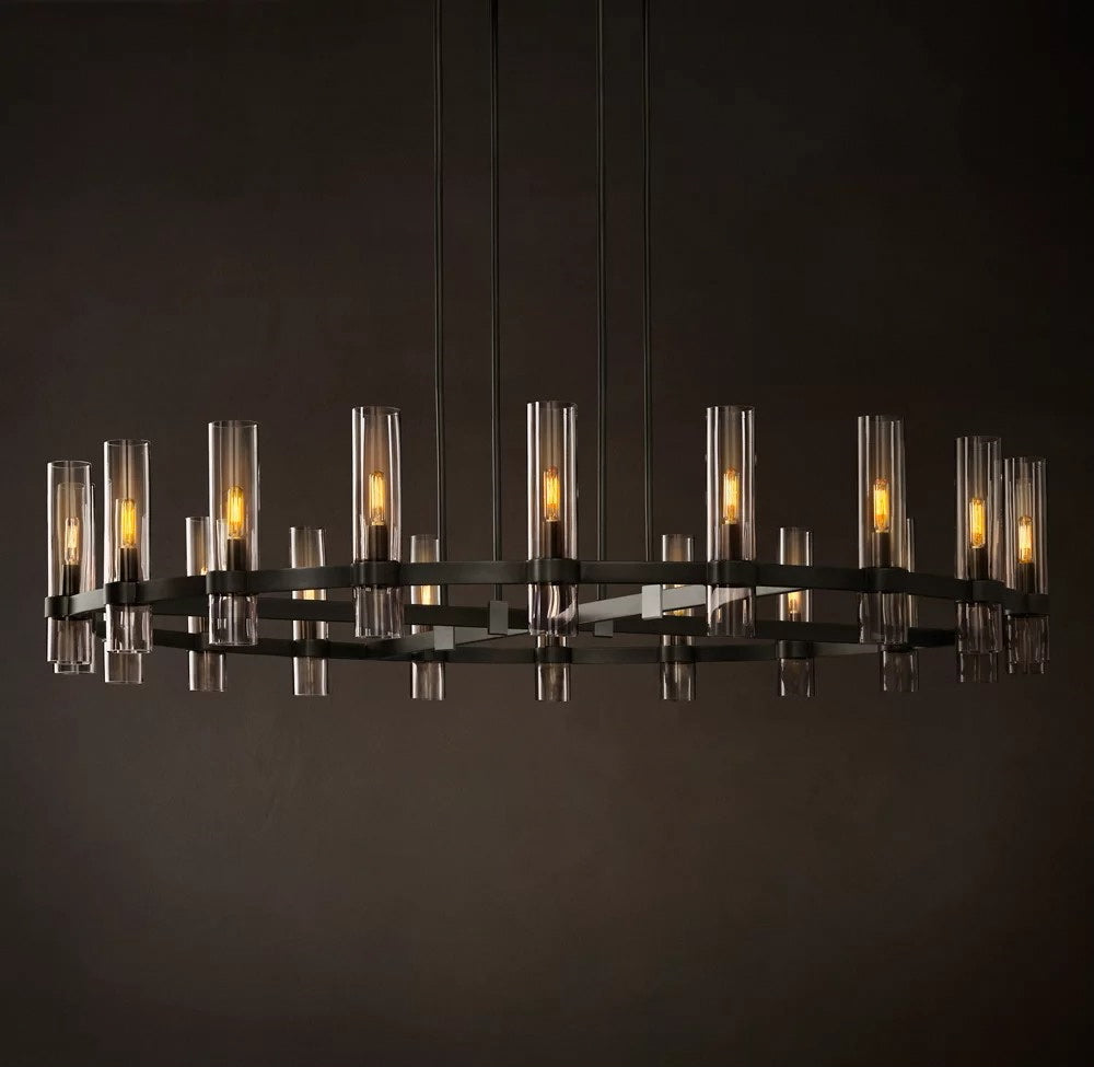 Ravelle Round Chandelier 60"