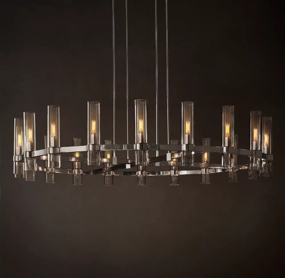 Ravelle Round Chandelier 60"