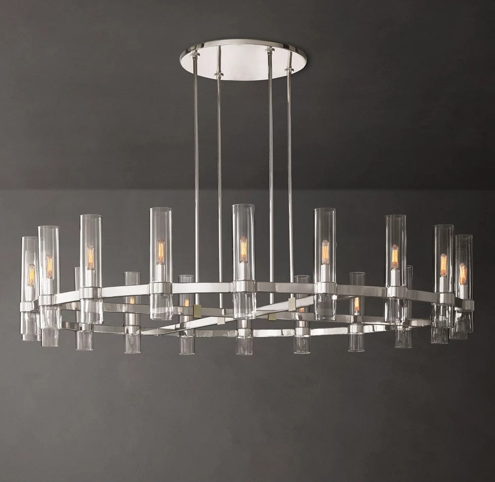 Ravelle Round Chandelier 60"